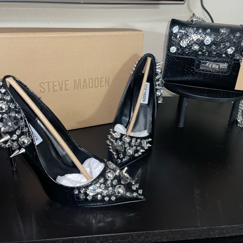 BNIB Steve Madden Veronicka heels (purse no longer available)